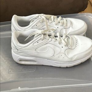 Nike All-White Athletic Sneakers